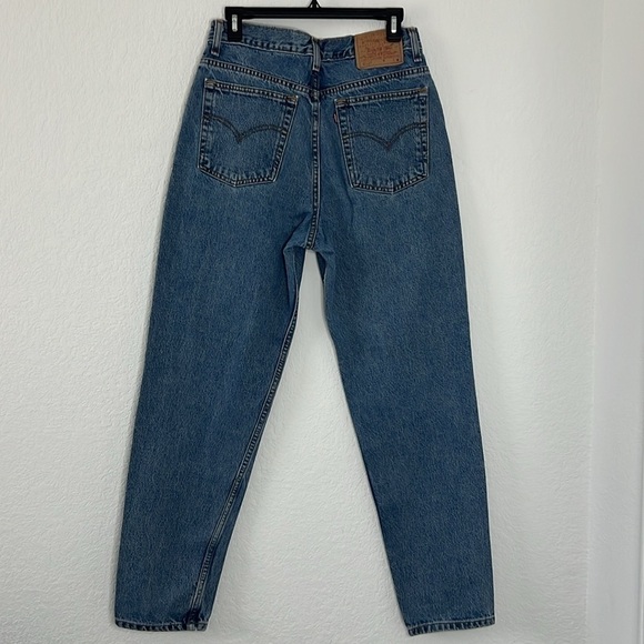Vintage Levi’s 512 Slim Fit Tapered Leg 90s Mom Jeans Size 12 - Picture 4 of 11